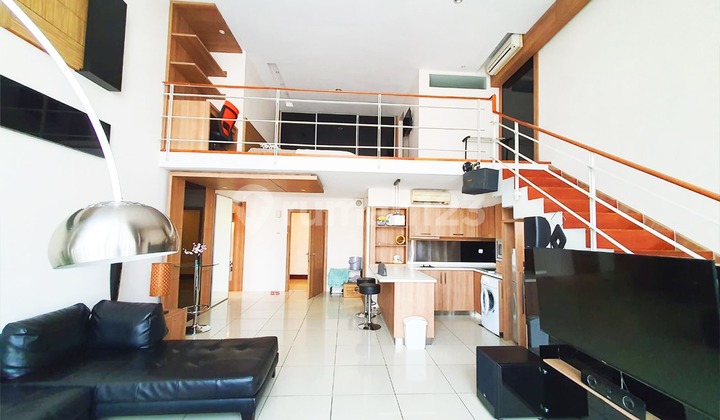 City Lofts Sudirman Apartment 105M2 2BR Fully Furnished Strategic Location