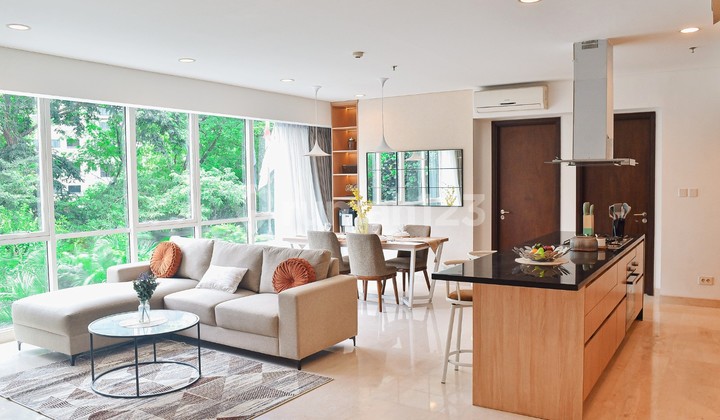 Setiabudi Sky Garden Apartment 155m² 3 Bedrooms Fully Furnished Tower Garden