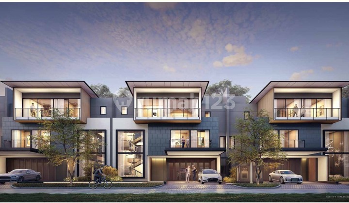 Rumah Mewah Baru 3LT 15x26 Luas 378m Navapark BSD City