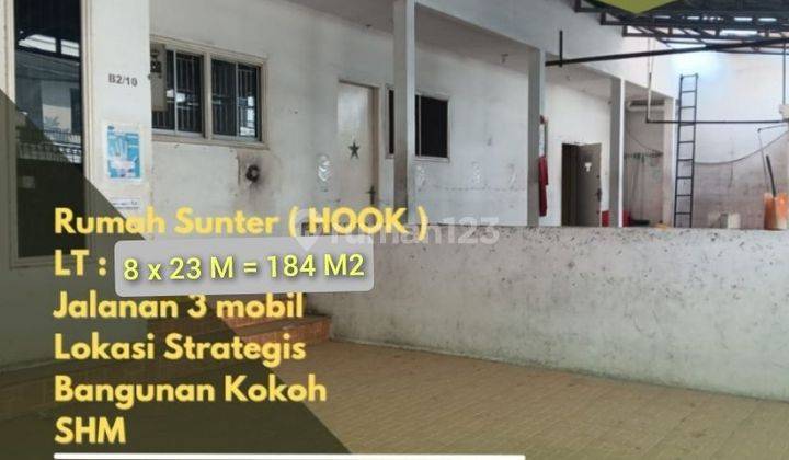 Dijual Cepat rumah di sunter,Hitung harga tanah saja 1