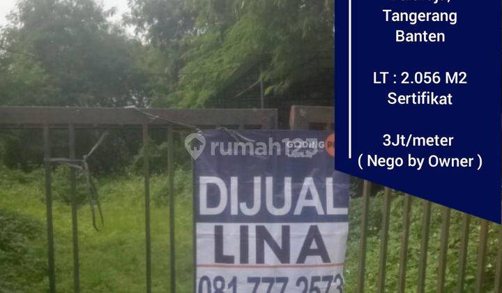 Dijual Kavling tanah Balaraja, Tangerang Banten 1