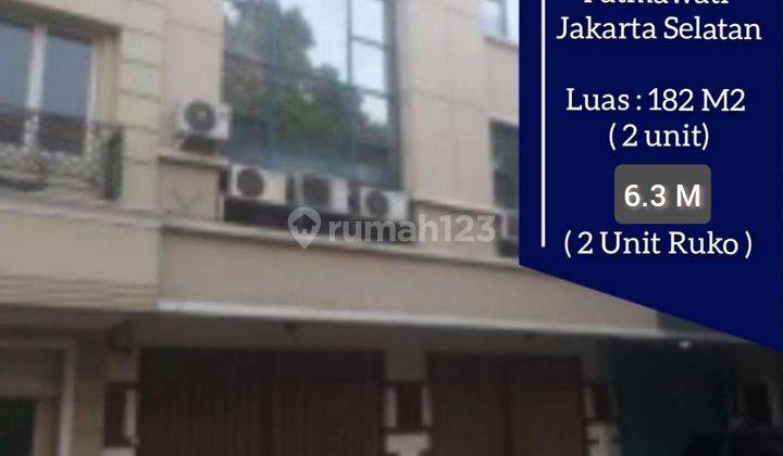 Dijual Murah Ruko Gandeng Fatmawati, Jakarta Selatan 1