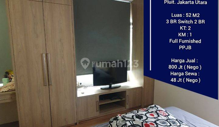 Dijual dan Disewakan Apartemen Green Bay Full Furnish, Jakarta Utara 1