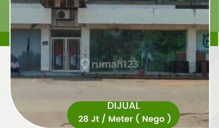 Dijual Tanah dan Bangunan Komersil Pinggir Jalan Utama Pramuka, Jakarta Pusat 1