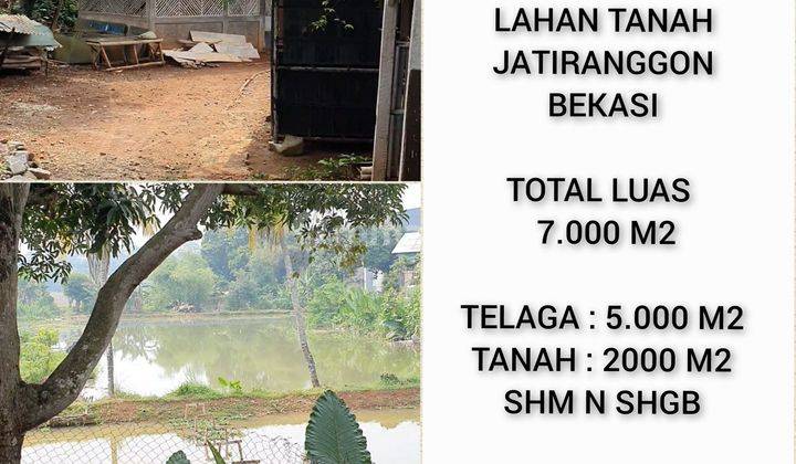 Dijual Lahan Tanah Jatiranggon Luas 7.000M2, Bekasi 1