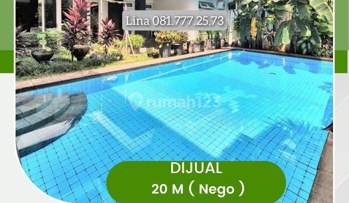 Dijual Rumah American Classis Modern Kemang 3 Lantai, Jakarta Selatan 1