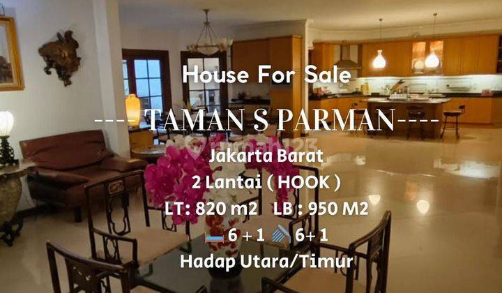 Dijual Cepat Rumah di S Parman 2 Lantai Hadap Timur.Jakarta Barat 1