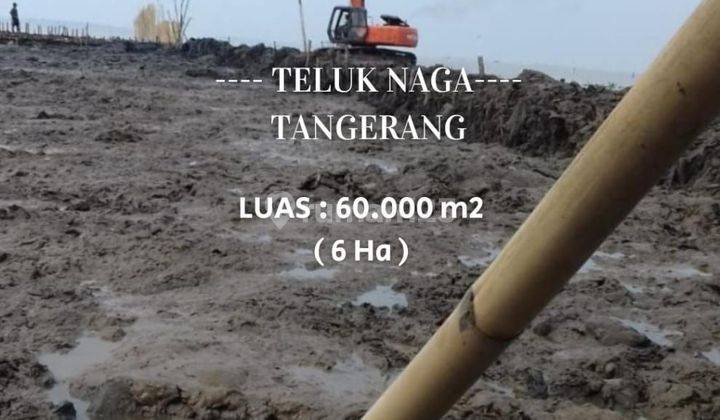 Dijual Murah Lahan Tanah 6 Ha di Teluk Naga. Tangerang 1