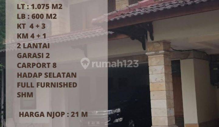 Dijual Cepat Rumah 2 Lantai Harga Dibawah Njop, Lokasi Strategis Pejaten. Jakarta Selatan 1