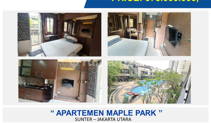 Dijual Apartement Maple Park Siap Huni Full Furnished 1