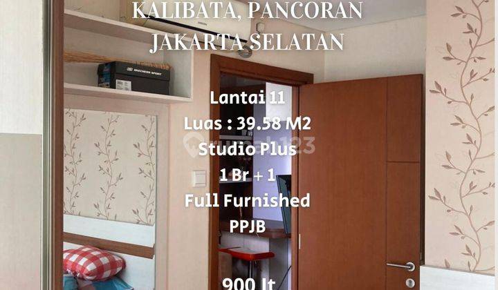 Dijual Apartemen Woodland Park Residence Studio Plus Full Furnished, Jakarta Selatan 1