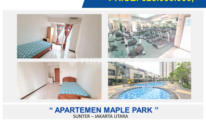 Dijual Apartemen Maple Park Tipe Studio Semi Furnished 1
