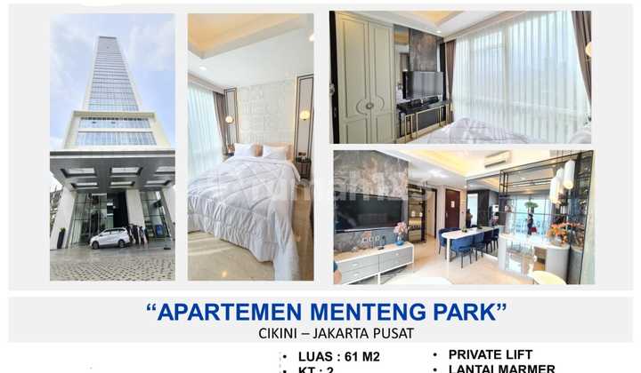 Dijual Apartement Menteng Park Full Furnished