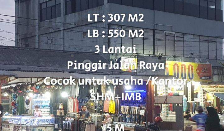 Dijual Ruko 3 Gandeng Pinggir Jalan Raya 3 Lt. Serang. Banten 1