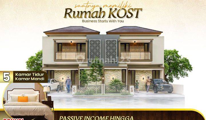 Rumah kost baru carport luas EKSLUSIF harga 600-800 JT an  1