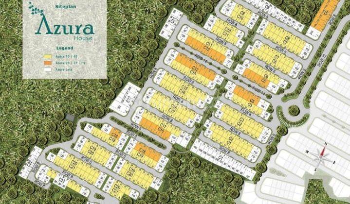 Jual Kavling Di Cluster Azura House, Vanya Park Kawasan Barat Bsd City 2