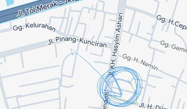 Dijual Harga dibawah NJOP Kavling Komersial di Cipondoh Tangerang 2