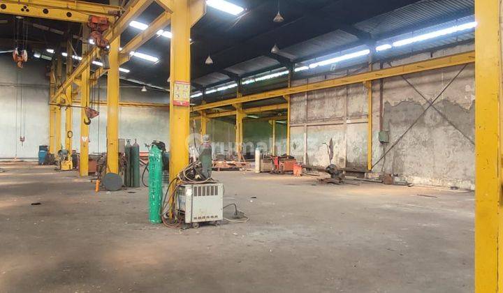 Jual Cepat Gudang Depok Jalan Tole Iskandar Raya Pinggir Jalan Dekat Exit Tol Cijago  1