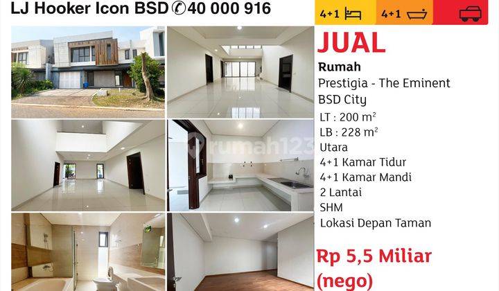 Jual Rumah Prestigia The Eminent Bsd City 1