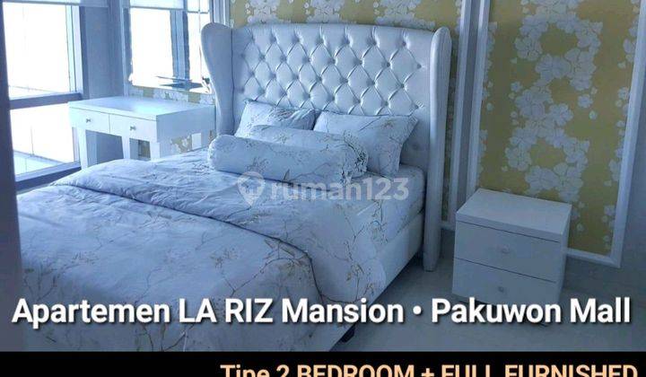 Murah Dijual Apartemen La Riz Mansion Pakuwon Mall Tipe 2 Kamar Tidur Full Furnished - Lantai 5 1