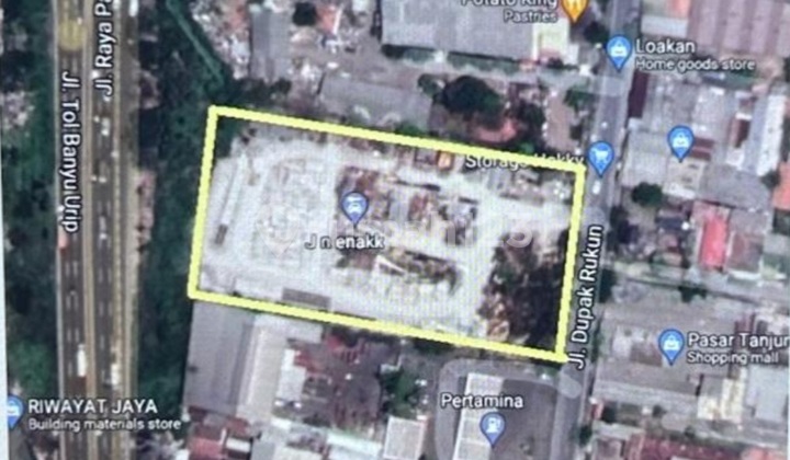 Murah Dijual 1,1 Ha Tanah Raya Dupak Rukun - Asemrowo - Surabaya - Akses Truk Kontainer Dekat Tanjungsari, Akses Tol Demak, Pelabuhan Tanjung Perak - Cocok Buat Gudang, Parkiran Truk, Alat Berat, Kontainer