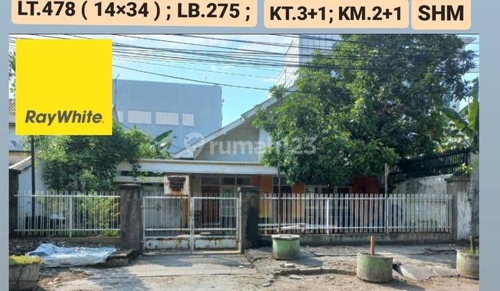 Dijual Rumah Jl.Widodaren - Surabaya Pusat - Dekat Kedungdoro , Tidar 1