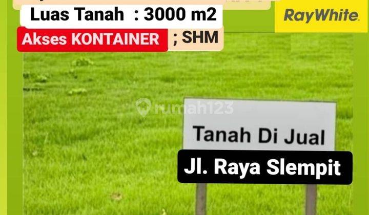 Tanah Raya Slempit Kedamean Gresik - Akses Kontainer 40 Feet 1