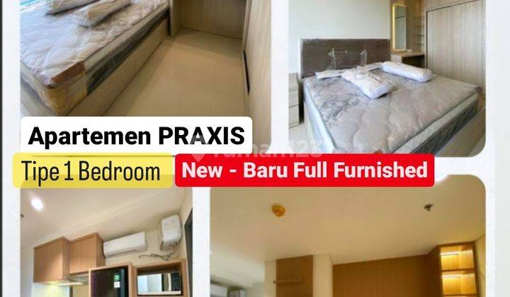 Dijual Apartemen Praxis Surabaya Pusat Kota - 1 BR Full Furnished Baru  10