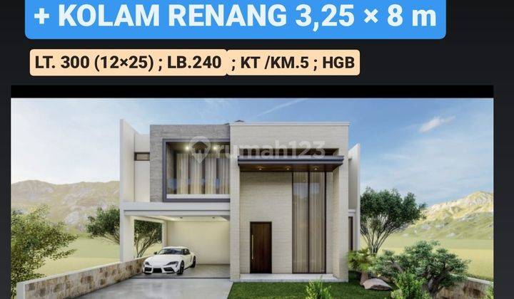 Rumah Baru The Taman Dayu - Rosewood  Ada Kolam Renang  - Mountain View 4
