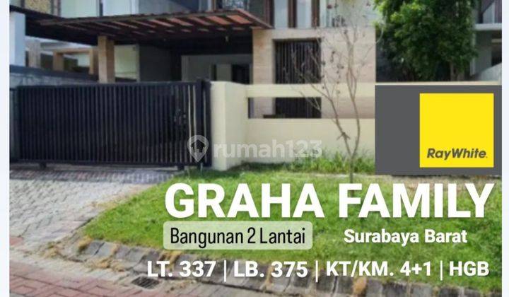 Rumah Graha Family Modern Mewah Taman Asri Lokasi Bagus 1