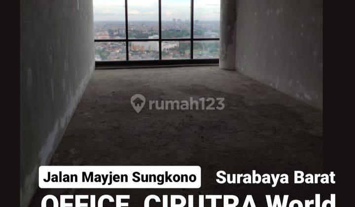 Dijual Office Ciputra World Surabaya- Ready 2 Unit Sejajar - Lantai 22 - View Jalan Mayjen Sungkono  1