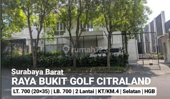 Rumah di Raya Bukit Golf Citraland - KOMERSIAL Area Cocok buat Segala Usaha 1