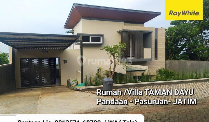 MURAH LUAS Rumah Villa Taman Dayu Rosewood SEMI Furnished Modern 1