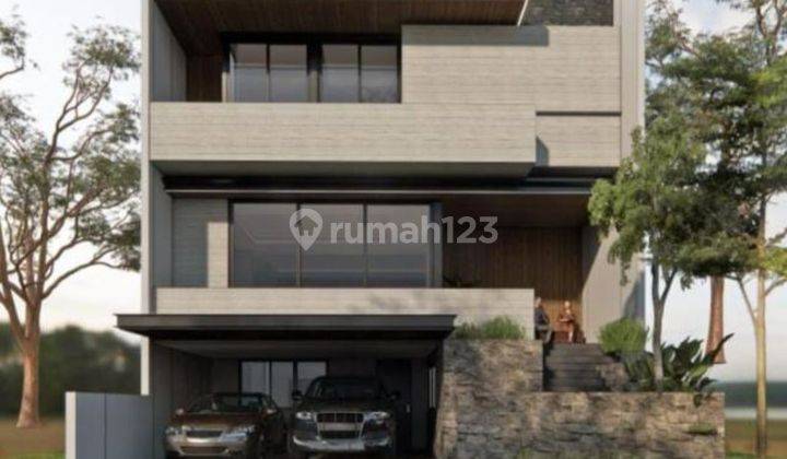 Rumah +Kolam Renang Citraland Surabaya New Baru Modern Desain 1