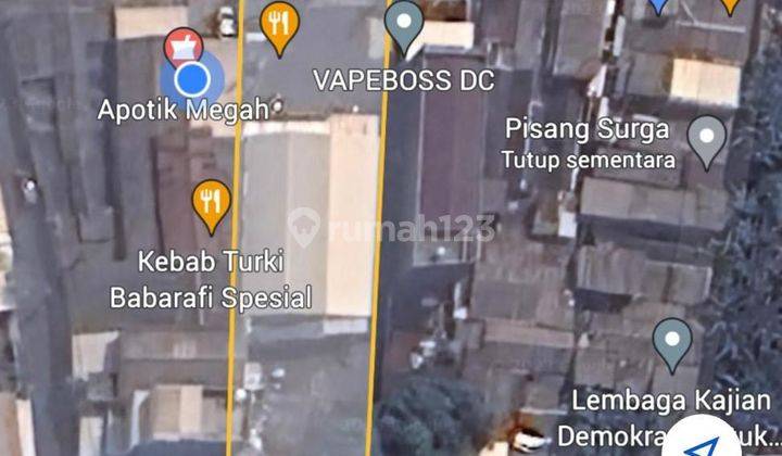 1162 m2 Tanah + Bangunan Ex Pujasera Surabaya - Jl.Lontar Dekat Pakuwon Mall 2