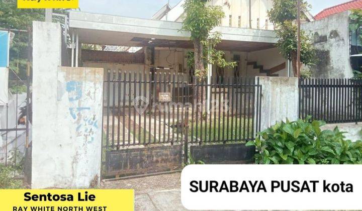 Rumah Hitung Tanah Surabaya Pusat Jl. Tumapel - area Raya Darmo  1