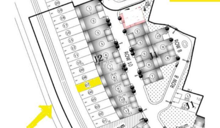 Disewakan Tanah Raya Greenhill Citraland Surabaya Barat - Nol Jalan RAYA KEMBAR Row 20 meter  1