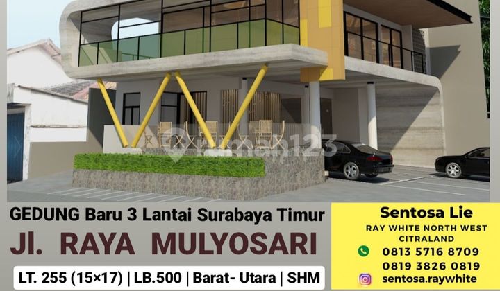 Dijual Gedung Surabaya Timur Jl. Raya Mulyosari - Baru 3 Lantai Parkir LUAS cocok buat Segala Usaha Dijual Gedung Surabaya Timur Jl. Raya Mulyosari - Baru 3 Lantai Parkir LUAS cocok buat Segala Usaha