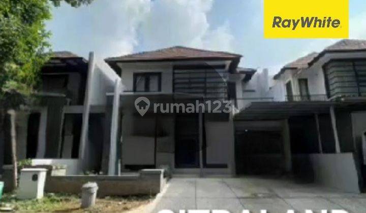 MURAH LUAS Rumah Waterfront Citraland Surabaya Full Furnished Row Jalan 12 meter 1