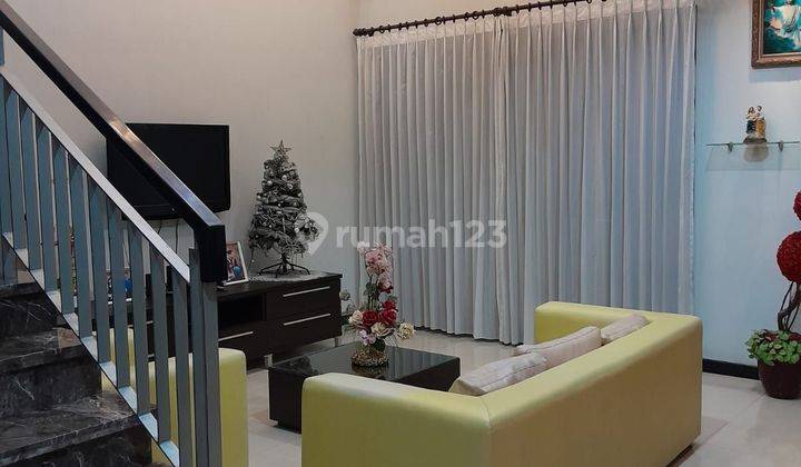 MURAH LUAS Rumah Waterfront Citraland Surabaya Full Furnished Row Jalan 12 meter 2