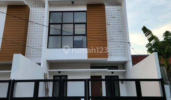 1 M-an Rumah Baru area Darmo Permai - Darmo Harapan Indah - New Modern 2 Lantai Surabaya Barat 1