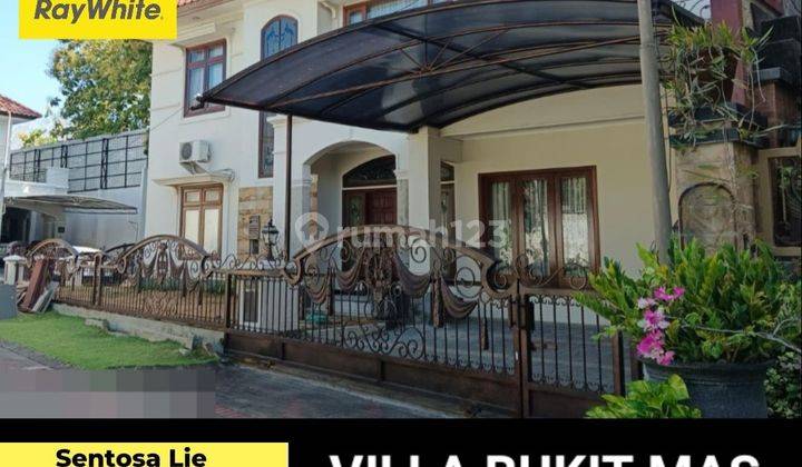 MURAH LUAS Dijual Rumah Villa Bukit Mas Surabaya Dekat Ciputra World Mall, Akses TOL Satelit 1