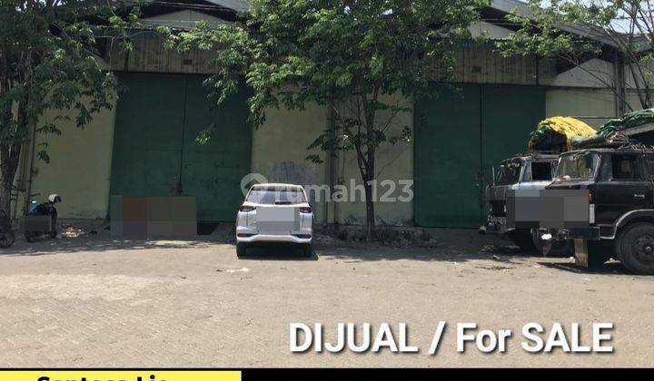 Dijual 1148 m2 Gudang Margomulyo Permai - Surabaya - Row Jalan 15 meter   1