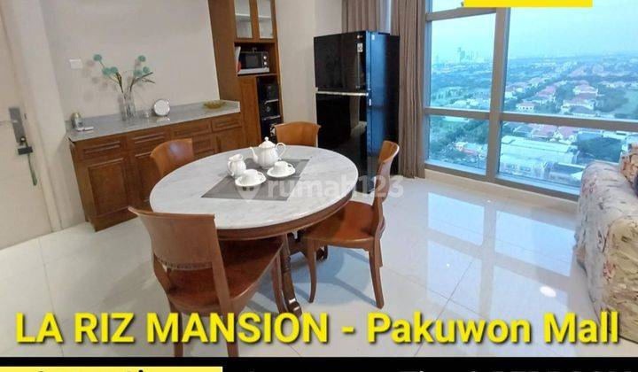 Apartemen La Riz Mansion Pakuwon Mall Tipe 3 Kamar Tidur FULL Furnished - Siap Huni - Mewah Berkelas Surabaya Barat 1