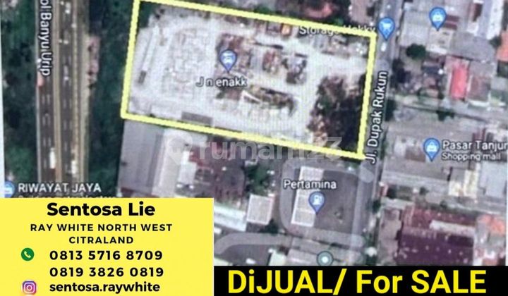 Murah Dijual 1,1 Ha Tanah Raya Dupak Rukun - Asemrowo - Surabaya - Akses Truk Kontainer Dekat Tanjungsari, Akses Tol Demak, Pelabuhan Tanjung Perak - Cocok Buat Gudang, Parkiran Truk, Alat Berat, Kontainer