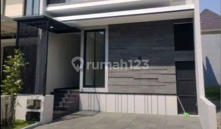 Cheap for Sale Taman Puspa Raya Citraland Surabaya Modern 2-Storey House Near Modern Market, Taipei School, UC, Ciputra Hospital