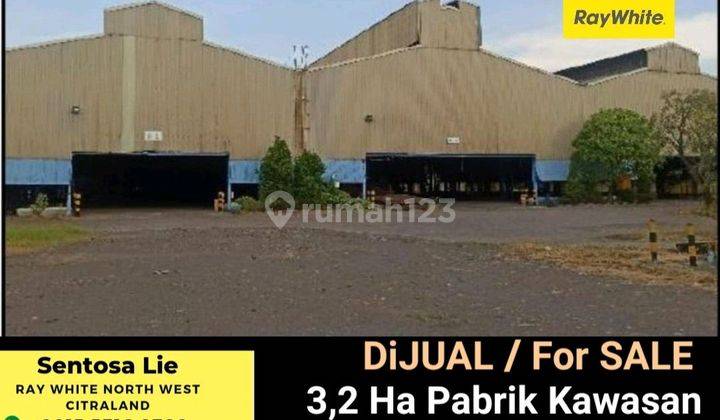 Murah Dijual 3,2 Ha Ex Pabrik Besi Beton - Pabrik K I G Kawasan Industri Gresik 1