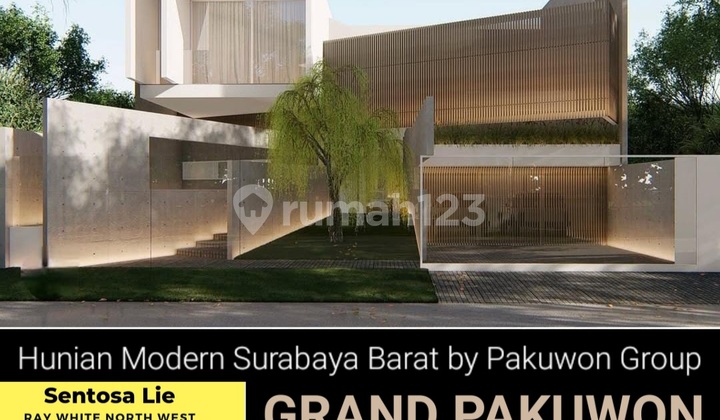Murah Luas Dijual Rumah Baru Grand Pakuwon Canberra - Tandes - Surabaya Barat Dekat Sekolah Sampoerna Academy, Surabaya Grammar School, Food Junction Pakuwon, Margomulyo