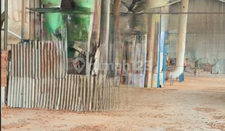 Cheap IDR 2 Million per m² for Sale 4 Ha Factory in Kepatihan Industrial Area, Gresik, East Java - Former Wood Pellet/Wood Pallet Factory - Complete Business Permit - Industrial Zone - Bonus Industrial Machinery - SHM - Strategic Location Near Raya Benowo, Raya Boboh Gresik