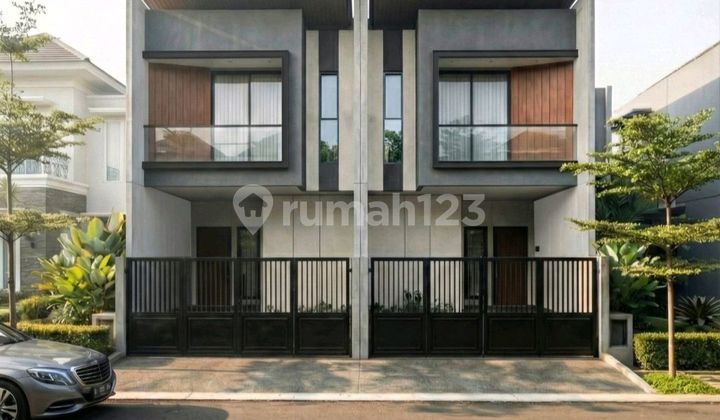 2 Milyar-An Dijual Rumah Baru Wisma Mukti - Klampis Semolo Barat - Semolowaru - New Baru Modern Minimalis 2 Lantai Surabaya Timur